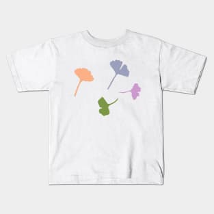 Nice colors of ginkgo biloba leaves Kids T-Shirt